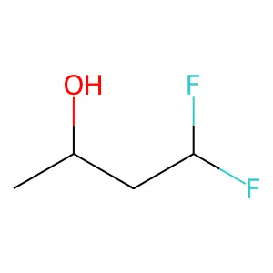 2-Butanol, 4,4-difluoro- structure