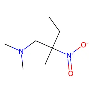 N,N,2-三甲基-2-硝基丁-1-胺 structure