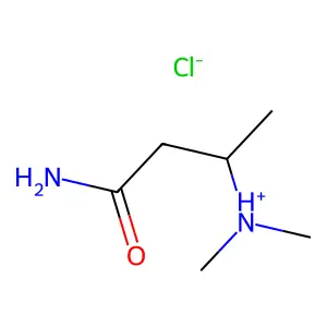 3-(Dimethylamino)butanimidic acid--hydrogen chloride (1/1) structure