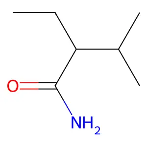 2-异丙基丁酰胺 structure