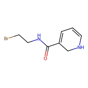 N1-2'-溴乙基二氢烟酰胺 structure