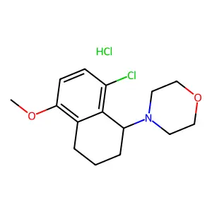 C15H20ClNO2.ClH structure