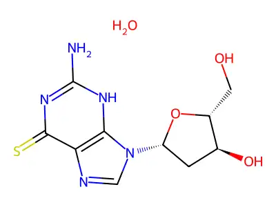 Ateganosine monohydrate structure