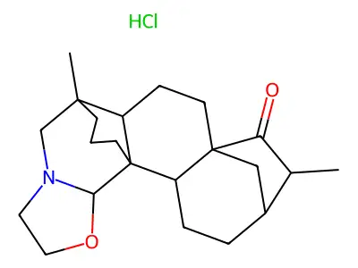 Cuauchichicine hydrochloride structure