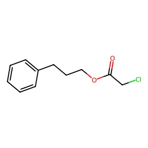 氯乙酸3-苯丙酯 structure