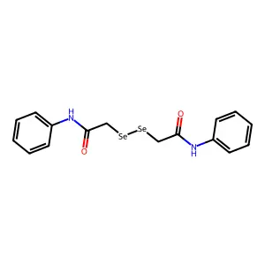 2,2'-二硒双(N-苯基乙酰胺) structure