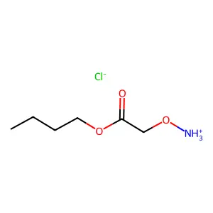 (2-Butoxy-2-oxoethoxy)ammonium chloride structure