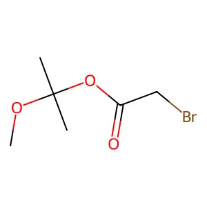 1-Methoxy-1-methylethyl 2-bromoacetate structure