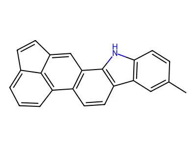 12H-Acenaphtho(4,5-a)carbazole, 9-methyl- structure