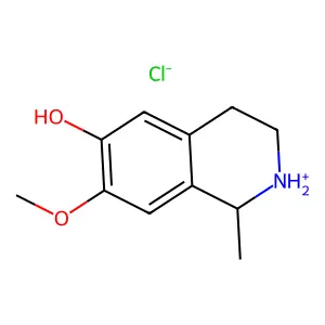 Salsoline hydrochloride structure