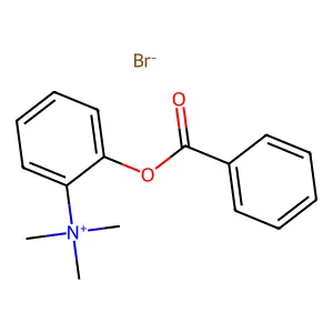 2-(苯甲酰氧基)-N,N,N-三甲基苯胺溴化物 structure