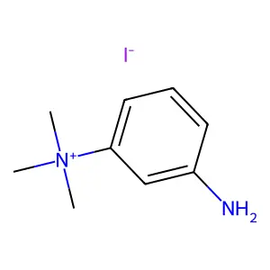 (间氨基苯基)三甲基碘化铵 structure