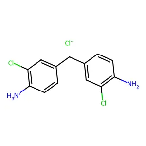 4,4'-Methylene-bis(2-chloroaniline) hydrochloride structure