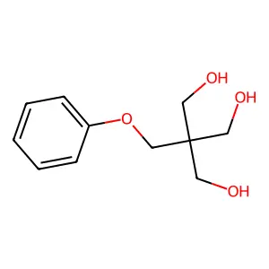 1,3-Propanediol, 2-hydroxymethyl-2-phenoxymethyl- structure