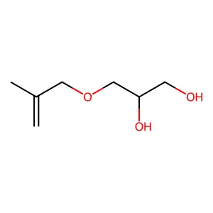 1,2-Propanediol, 3-(2-methylallyloxy)- structure