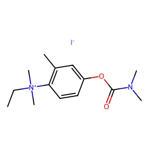 Ammonium, (4-hydroxy-o-tolyl)dimethylethyl-, iodide, dimethylcarbamate structure