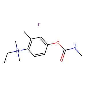 Ammonium, (4-hydroxy-o-tolyl)dimethylethyl-, iodide, methylcarbamate structure