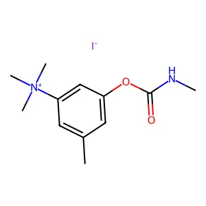 Ammonium, (3-hydroxy-m-tolyl)trimethyl-, iodide, methylcarbamate structure