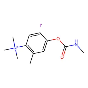 Ammonium, (4-hydroxy-o-tolyl)trimethyl-, iodide, methylcarbamate structure
