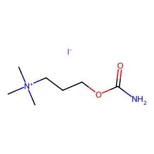 Ammonium, (3-hydroxypropyl)trimethyl-, iodide, carbamate structure