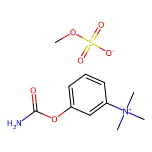 Ammonium, (m-hydroxyphenyl)trimethyl-, methylsulfate, carbamate structure