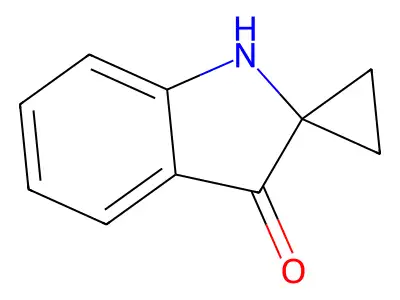 Spiro(cyclopropane-1,2'(2H)-indol)-3'(1'H)-one structure