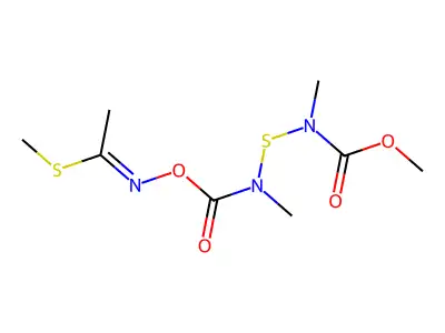 2,4,8-Trimethyl-5-oxo-6-oxa-3,9-dithia-2,4,7-triazadec-7-enoic acid methyl ester structure