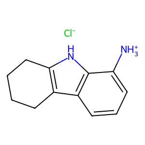 Carbazole, 1-amino-5,6,7,8-tetrahydro-, hydrochloride structure