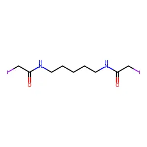 Acetamide, N,N'-pentamethylenebis(iodo- structure