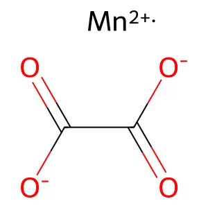 草酸锰 structure