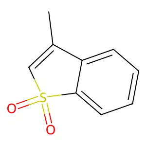 Benzo(b)thiophene 1,1-dioxide, 3-methyl- structure