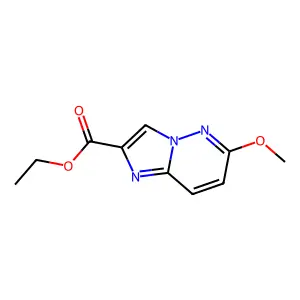 Ethyl 6-methoxyimidazo[1,2-b]pyridazine-2-carboxylate structure