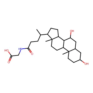 Glycochenodeoxycholic Acid structure