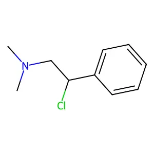 2-氯-N,N-二甲基-2-苯基乙胺 structure