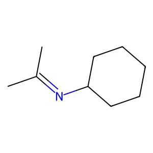 N-Cyclohexyl acetonimine structure