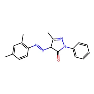 Solvent Yellow 18 structure