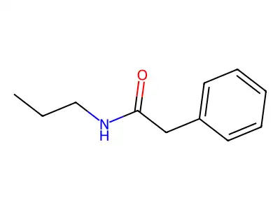 2-phenyl-N-propylacetamide structure