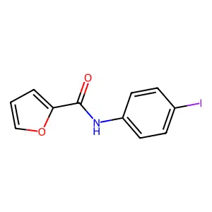 N-(4-iodophenyl)furan-2-carboxamide structure