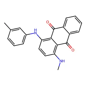 Solvent Blue 63 structure