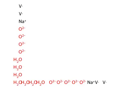 Sodium vanadite structure