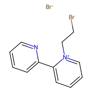 1-(2-Bromoethyl)-2-(pyridin-2-yl)pyridin-1-ium bromide structure