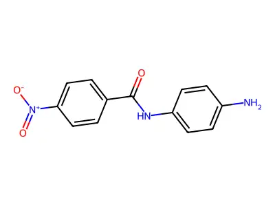 N-(4-aminophenyl)-4-nitrobenzamide structure