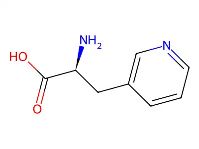 3-(3-Pyridyl)-D-alanine structure