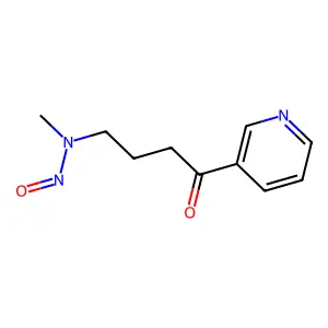 4-甲基亚硝胺基-1-3-吡啶基-1-丁酮 structure