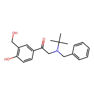 N-Benzylalbuterone structure