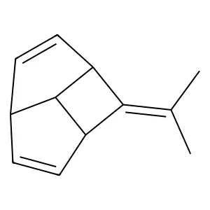 1H-Cyclobuta[cd]pentalene,1a,3a,5a,5b-tetrahydro-1-(1-methylethylidene)- structure