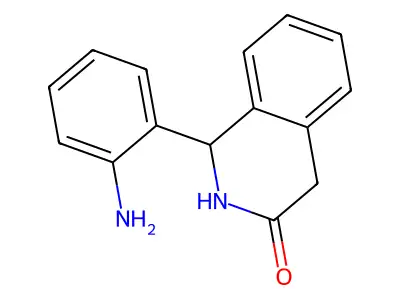 3(2H)-Isoquinolinone, 1,4-dihydro-1-(2-aminophenyl)- structure