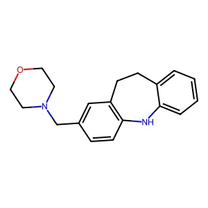2-[(Morpholin-4-yl)methyl]-10,11-dihydro-5H-dibenzo[b,f]azepine structure