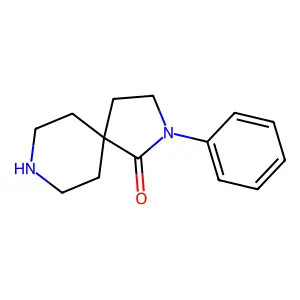 2-Phenyl-2,8-diaza-spiro[4.5]decan-1-one structure