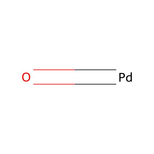 Palladium monoxide structure
